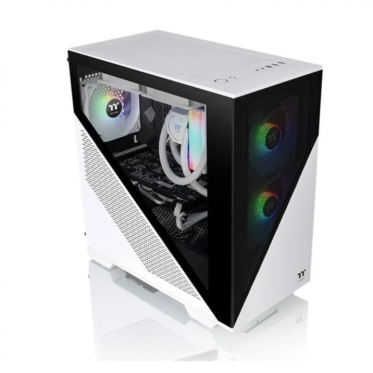 خرید کیس کامپیوتر Thermaltake Divider 170 TG - شاسی مید تاور - سفید