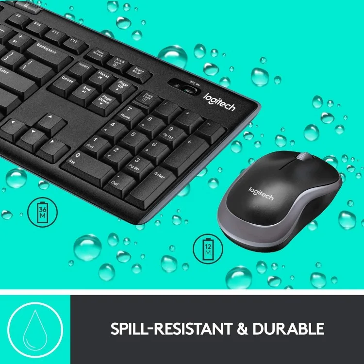 خرید موس و کیبورد بی سیم Logitech MK270