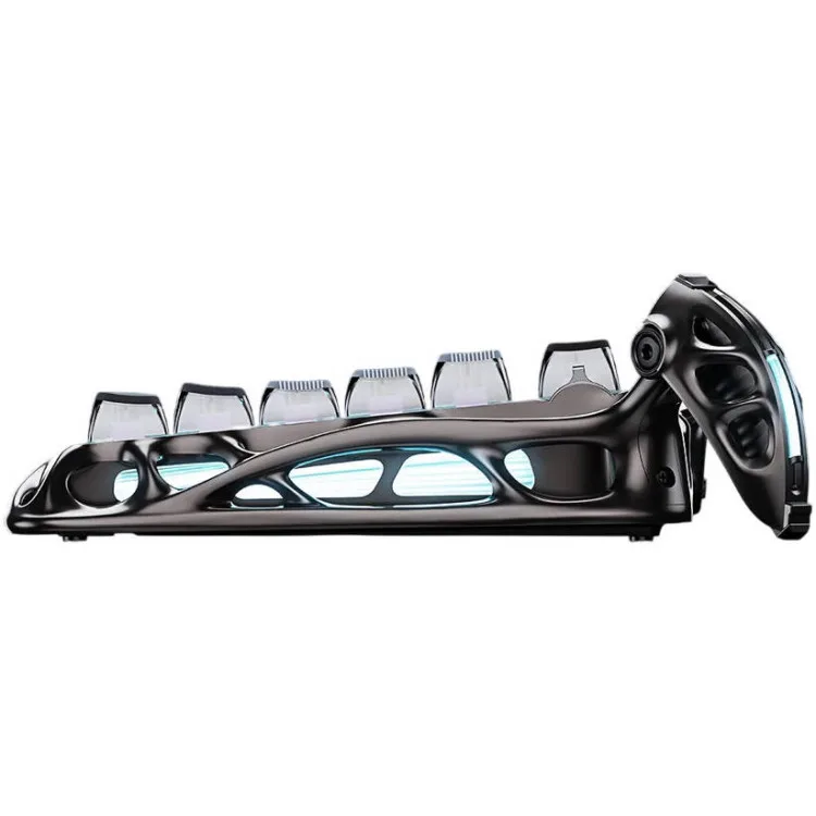خرید کیبورد GravaStar Mercury V75 Pro - سوییچ مغناطیسی - طرح Cyberpunk