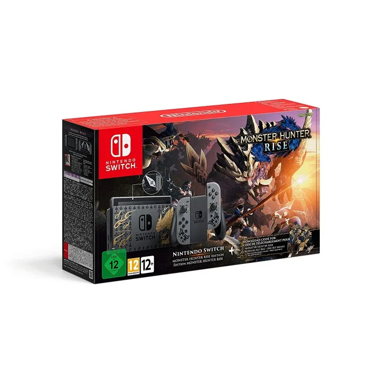 خرید نینتندو سوییچ باندل بازی Monster Hunter Rise نسخه محدود
