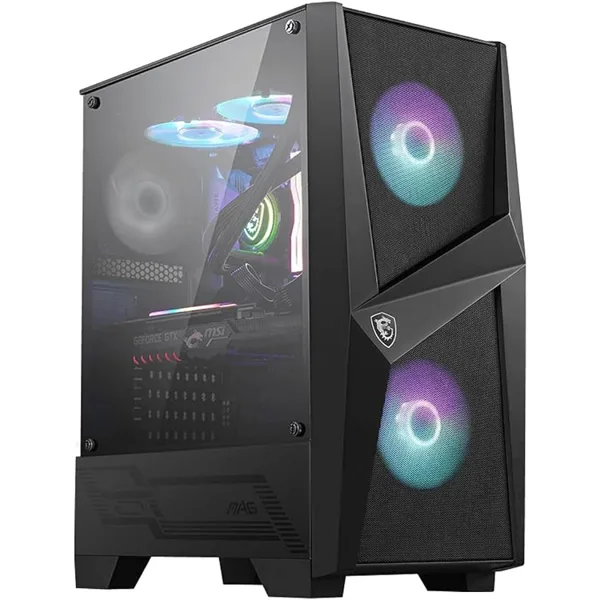 خرید کیس کامپیوتر MSI MAG Forge 100R - شاسی مید تاور - سیاه