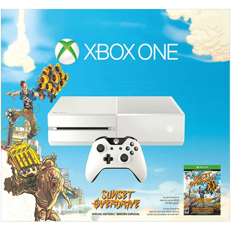 خرید ایکس باکس وان - باندل بازی Sunset Overdrive - ظرفیت 500 گیگابایت - فاقد بازی