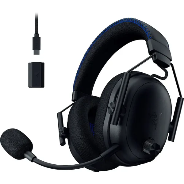خرید هدست Razer Blackshark V3 Pro برای پلی استیشن - بی سیم - سیاه