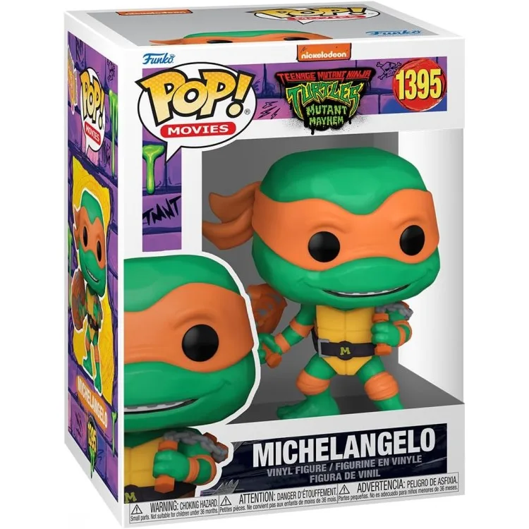 خرید فانکو پاپ Michaelangelo از فیلم Teenage Mutant Ninja Turtles: Mutant Mayhem
