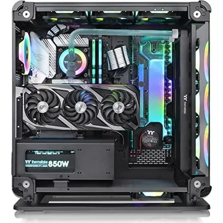 خرید کیس کامپیوتر Thermaltake The Core P6 TG - مید تاور - مشکی