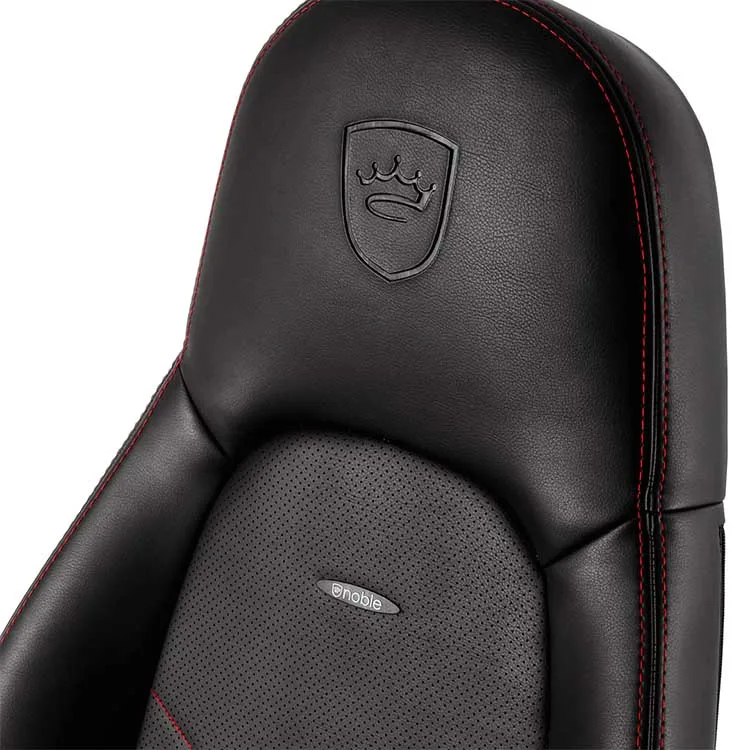 خرید صندلی گیمینگ Noblechairs ICON- مشکی/قرمز