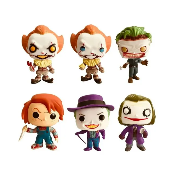 خرید پک شش تایی فیگورهای It، Child's Play2 و جورک
