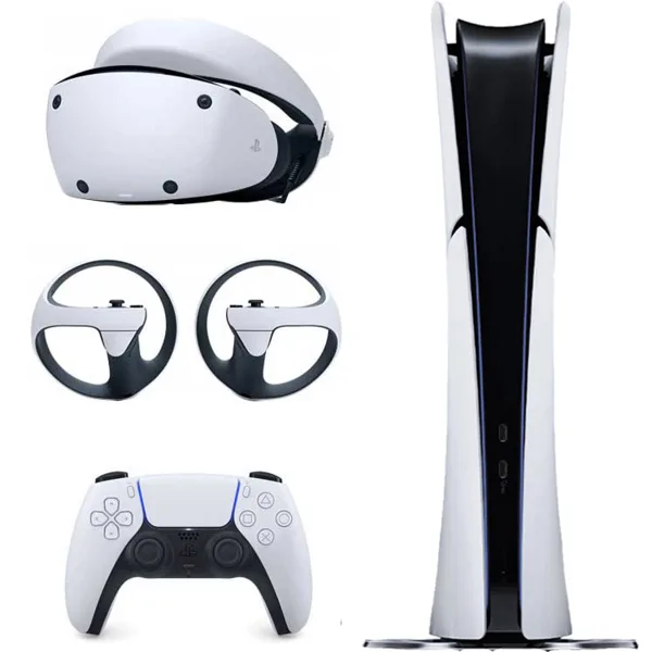 خرید پلی استیشن 5 اسلیم دیجیتال + هدست PS VR2