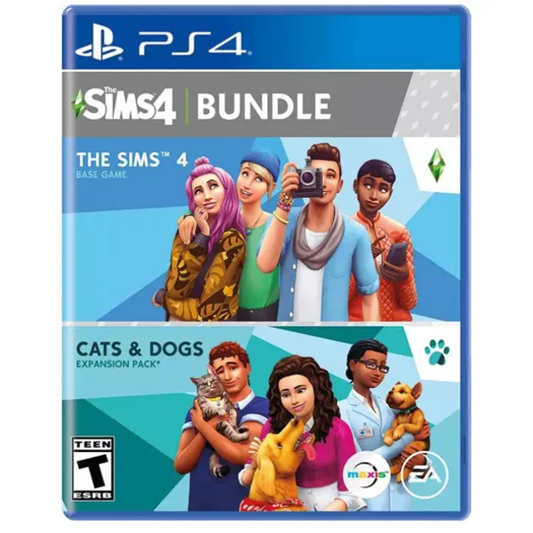 خرید بازی The Sims 4 باندل Cats and Dogs برای PS4