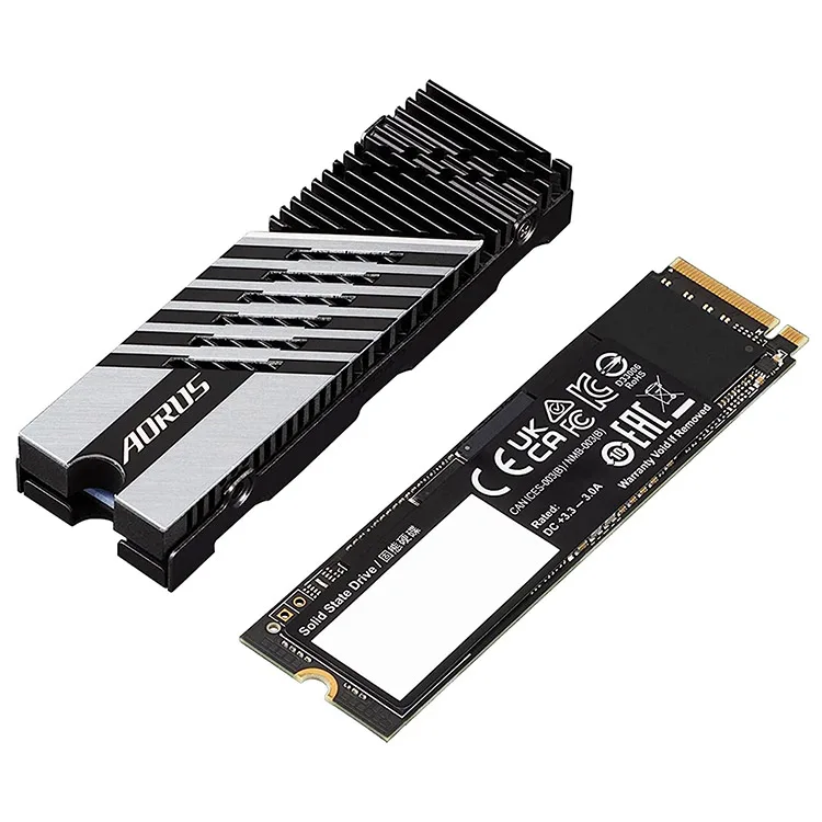 خرید حافظه اس اس دی Aorus 7300 دارای هیت سینک - یک ترابایت