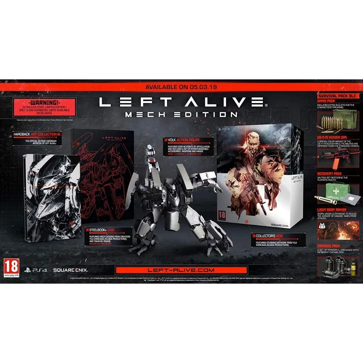 خرید بازی Left Alive Mech Edition - نسخه پلی استیشن 4
