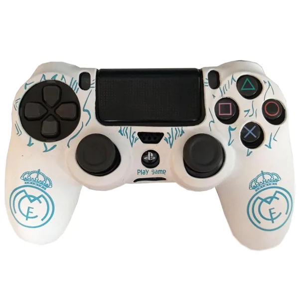 روکش کنترلر Dualshock 4 Cover - Real Madrid White