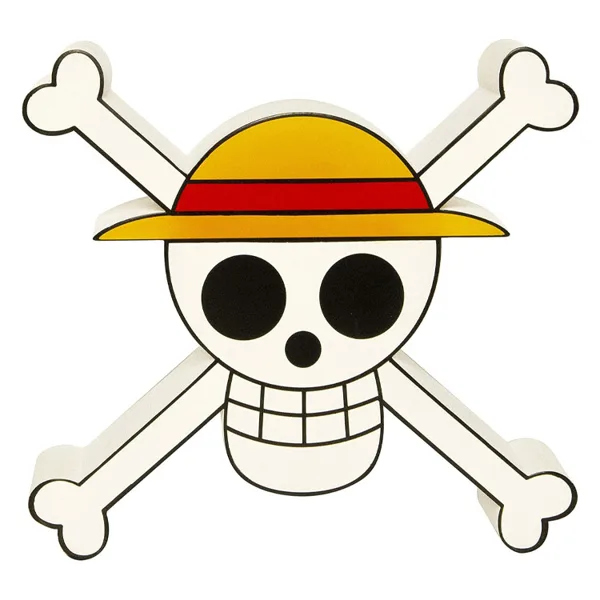 خرید لامپ ABYStyle طرح Straw Hat Jelly Roger Skull از انیمه One Piece