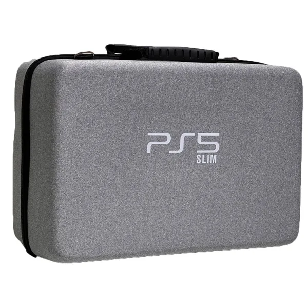 خرید کیف PlayStation 5 اسلیم - رنگ خاکستری کمرنگ