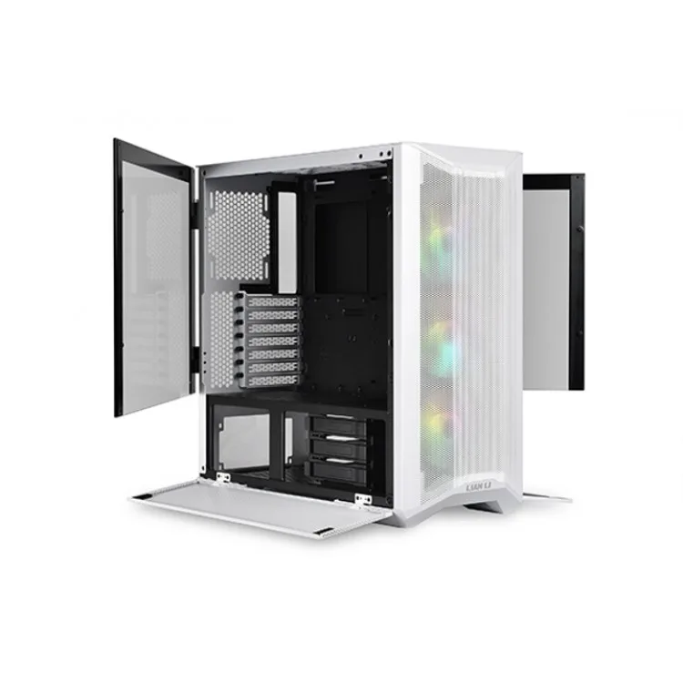 خرید کیس کامپیوتر Lian Li Lancool II Mesh RGB - مید تاور - سفید