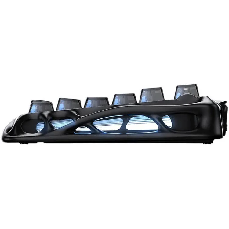 خرید کیبورد GravaStar Mercury V75 - سوییچ مغناطیسی - طرح Stealth Black