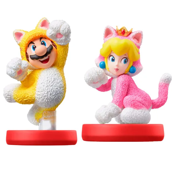 خرید آمیبو - پک دوگانه Cat Mario و Cat Peach