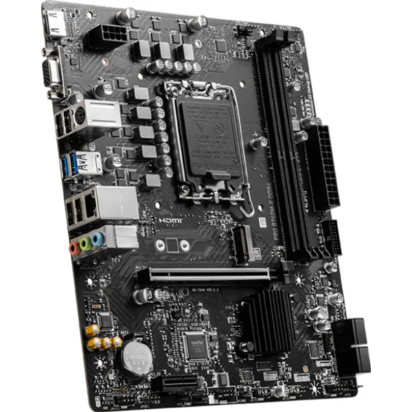 خرید مادربرد MSI Pro B760M-E - رم DDR4 - فرم M-ATX - چیپست اینتل