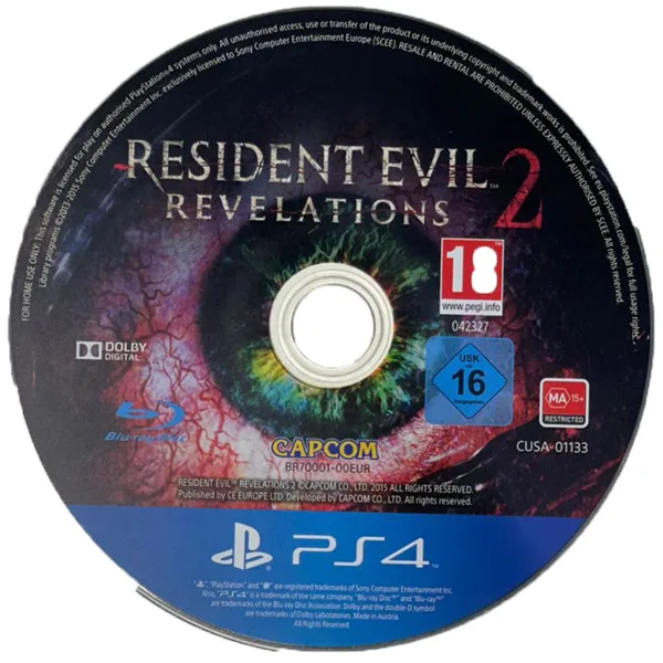 Resident Evil Revelations 2 - PS4 کارکرده بدون قاب