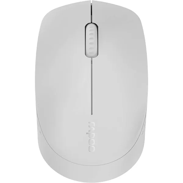 خرید موس Rapoo M100 - بی سیم - خاکستری روشن