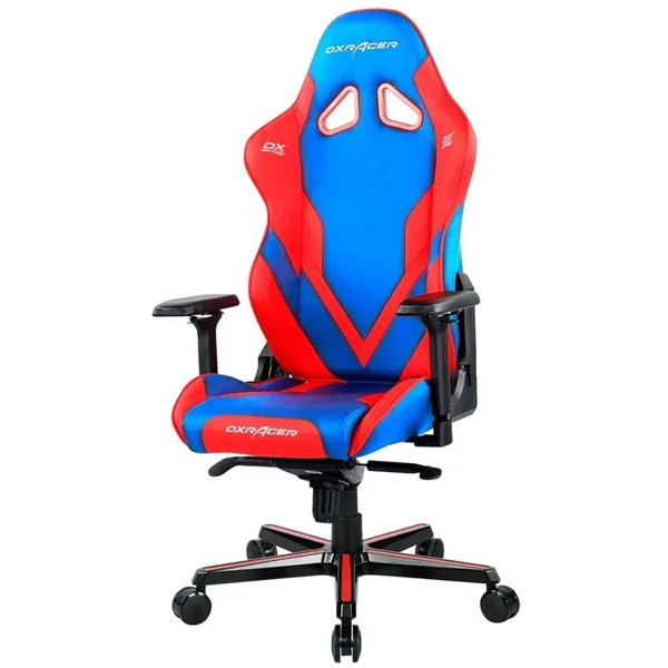 خرید صندلی گیمینگ DXRacer سری گلادیاتور - آبی/قرمز