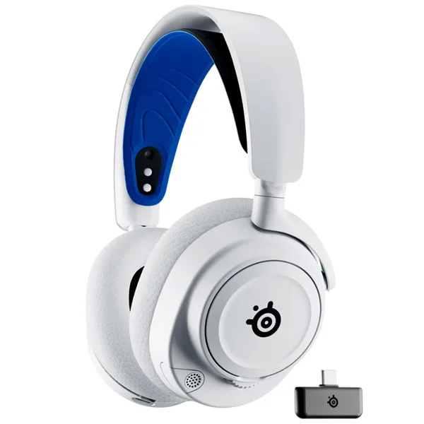 خرید هدست SteelSeries Arctis Nova 7P - بی سیم - سفید