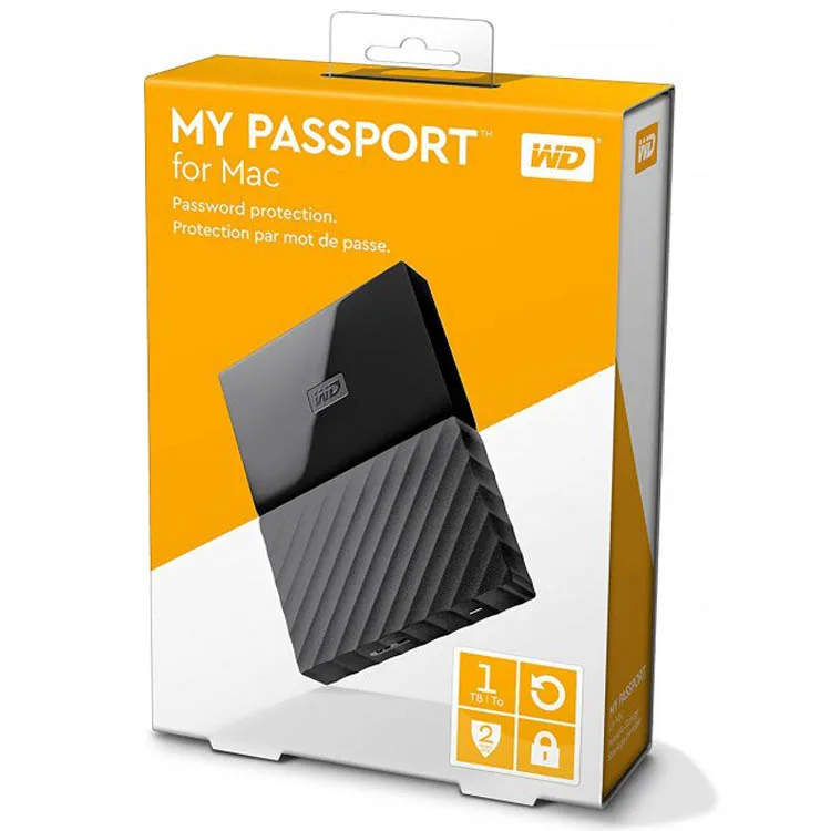 خرید هارد اکسترنال مدل Western Digital My Passport - ظرفیت 1TB
