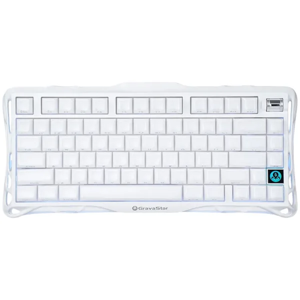 خرید کیبورد GravaStar Mercury K1 - بی سیم - سوییچ مکانیکی - رنگ Opaline White