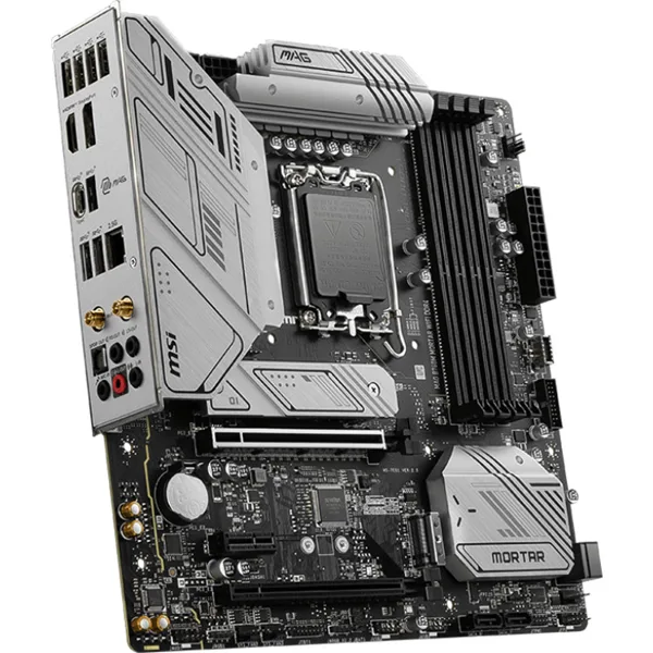 خرید مادربرد MSI MAG B760M Mortar WIFI - رم DDR4 - فرم M-ATX - چیپست اینتل