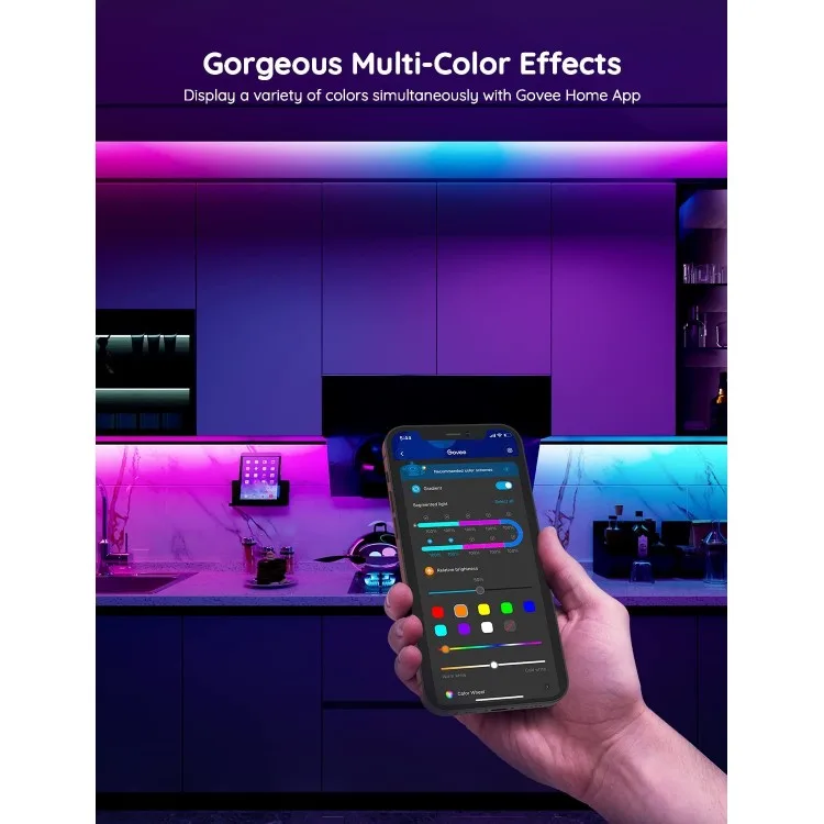 خرید لامپ هوشمند GoVee RGBIC LED - پنج متر
