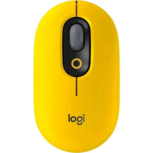 خرید موس Logitech POP - بی سیم - زرد انفجاری