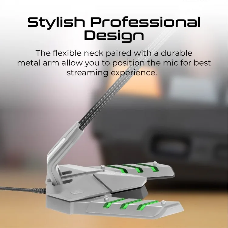 خرید میکروفون Vertux Streamer-3 - خاکستری