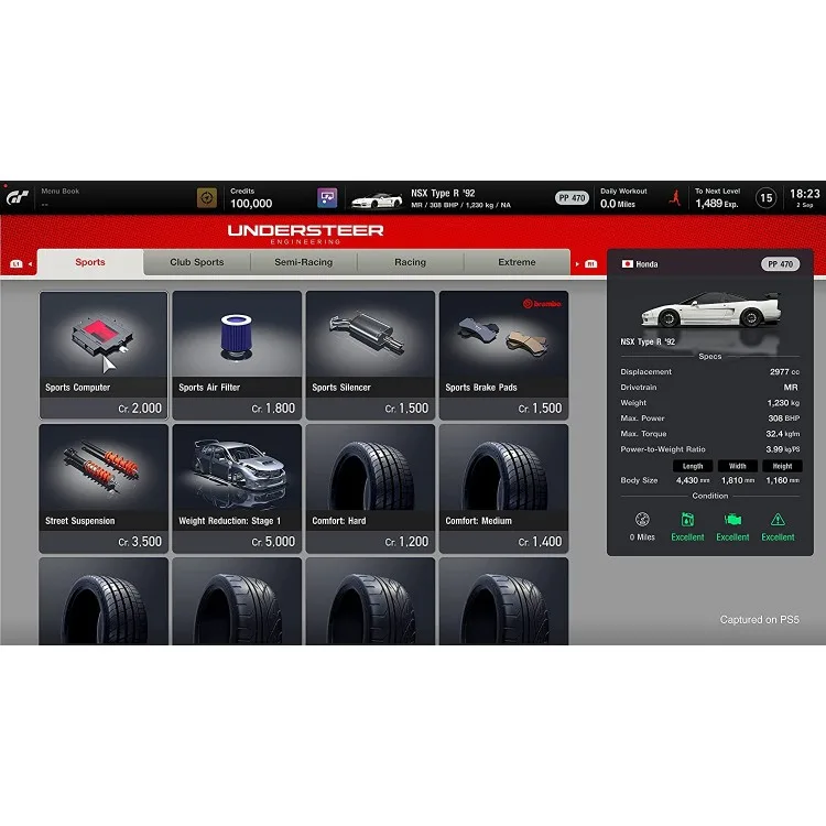 خرید بازی Gran Turismo 7 نسخه بیست و پنجمین سالگرد برای PS5 کارکرده