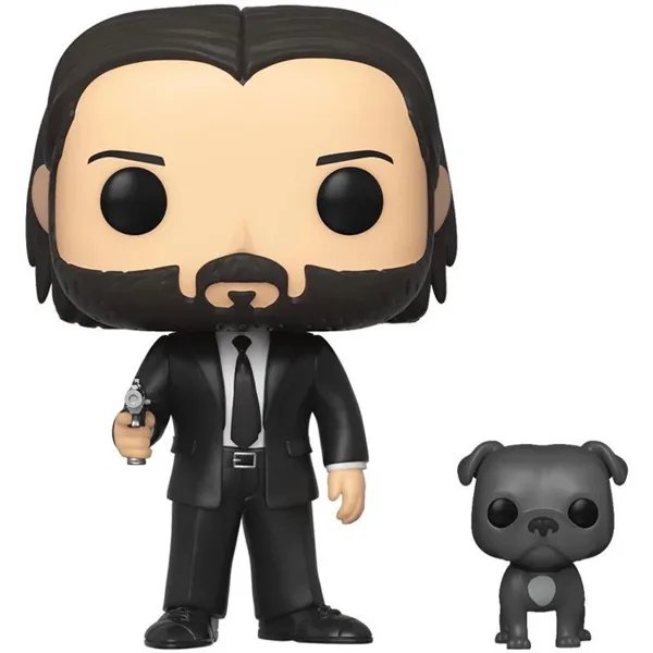 خرید فیگور فانکو پاپ - شخصیت جان ویک با سگ از فیلم John Wick