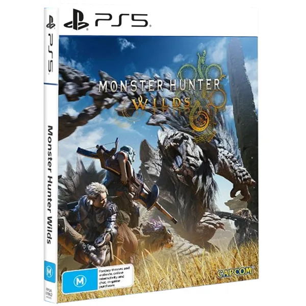 خرید بازی Monster Hunter Wilds با کاور سه بعدی برای PS5