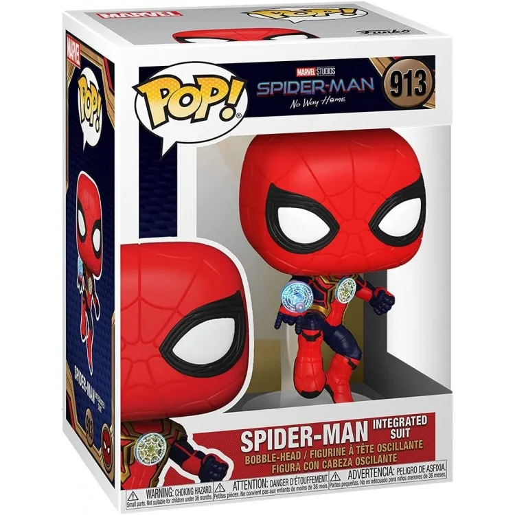 خرید عروسک POP! - شخصیت Spider-Man با لباس یک پارچه از فیلم Spider-Man: No Way Home