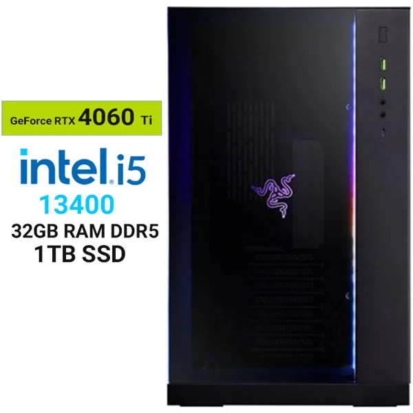 خرید کامپیوتر Hermes O11 Dynamic Razer O-Edition Gaming PC