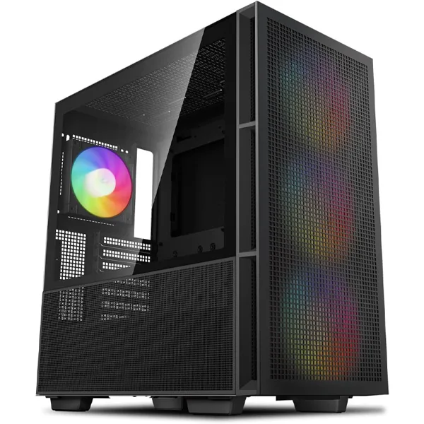 خرید کیس کامپیوتر Deep Cool CH560 - شاسی مید تاور - سیاه