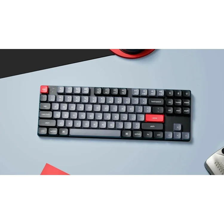 خرید کیبورد Keychron K1 Pro - بی سیم - سوییچ مکانیکی قهوه ای - نور پس زمینه RGB