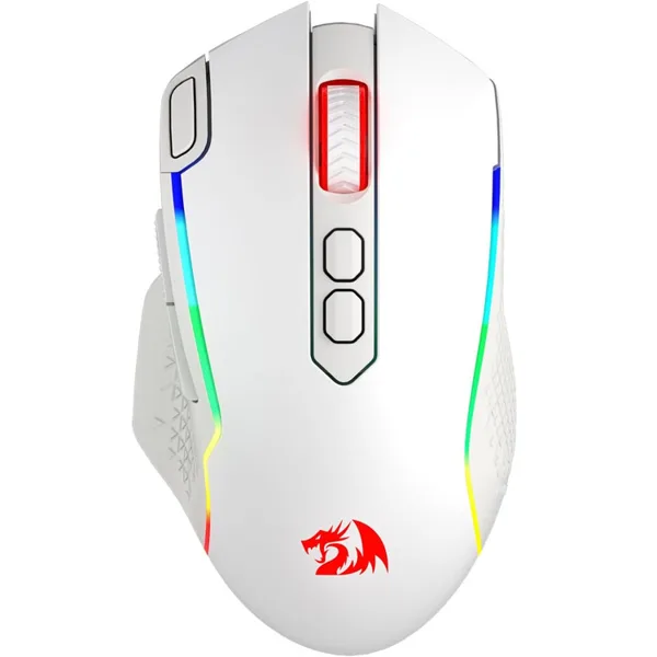 خرید موس Redragon Taipan Pro - بی سیم - سفید
