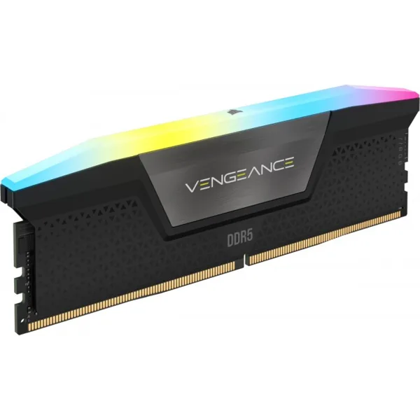 خرید رم Corsair Vengeance RGB - ظرفیت 32 گیگابایت - DDR5 - مدل Intel XMP - فرکانس 5200 مگاهرتز - CL40