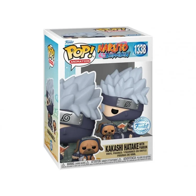 خرید فانکو پاپ Kakashi Hatake with Pakkun نسخه ویژه انیمه Naruto Shippuden