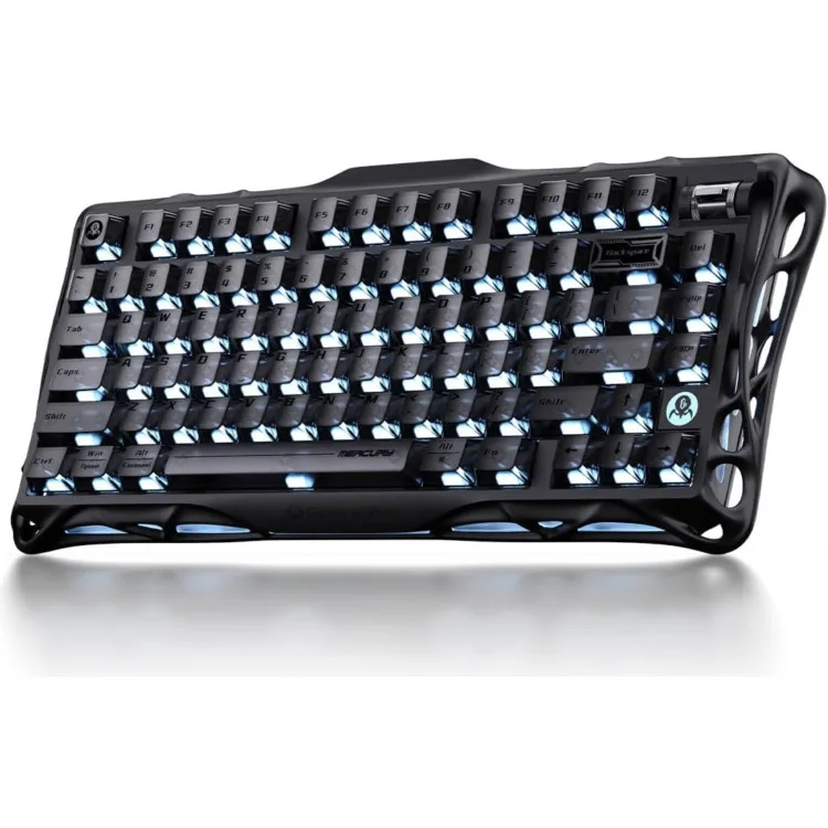 خرید کیبورد GravaStar Mercury K1 - بی سیم - سوییچ مکانیکی - طرح Stealth Black