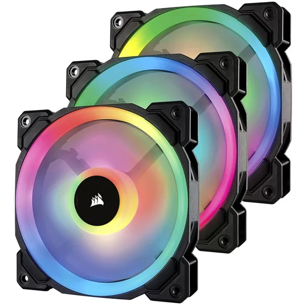 خرید فن کیس Corsair LL120 RGB - پک سه تایی با کنترل Lighting Node Pro