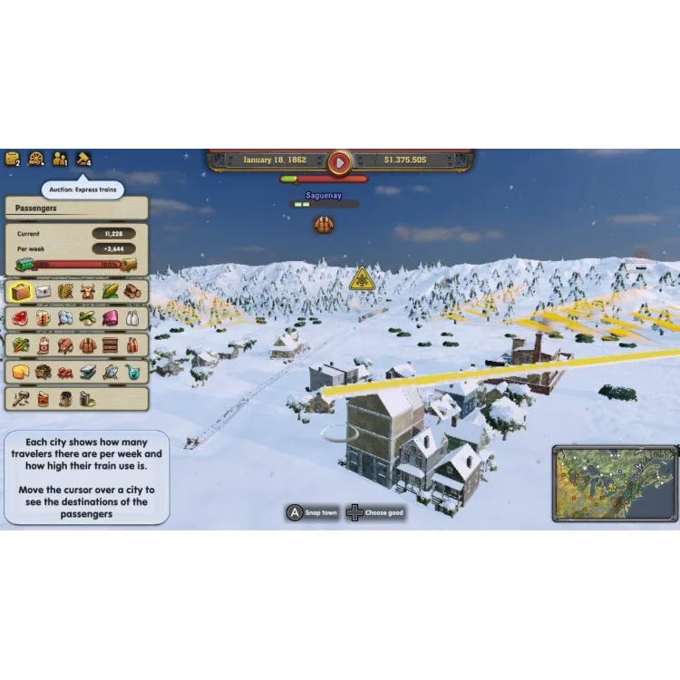 خرید بازی Railway Empire نسخه نینتندو سوییچ