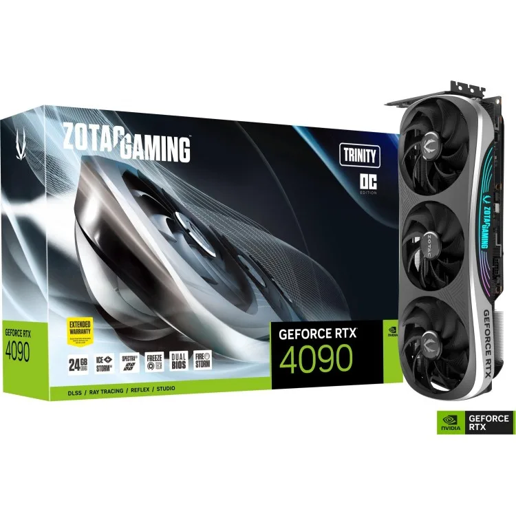 خرید کارت گرافیک ZOTAC GeForce RTX 4090 Trinity OC - حافظه 24 گیگابایت