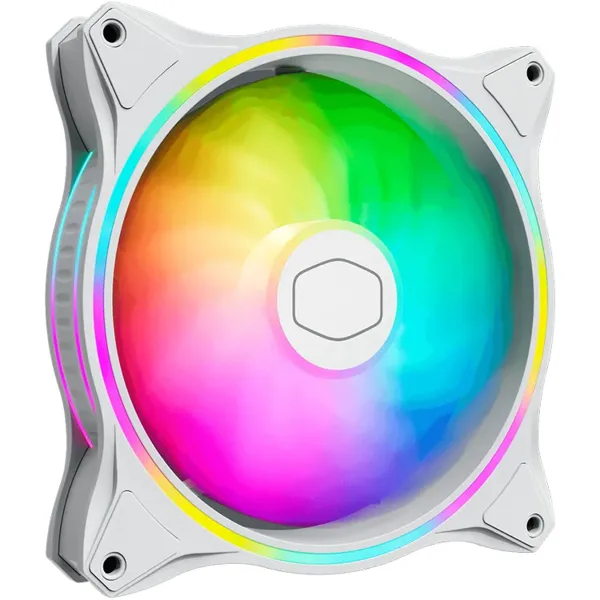 خرید فن کیس Cooler Master MasterFan 140 Halo - سفید