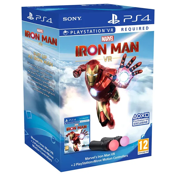 خرید بازی Iron Man VR به همراه دو عدد کنترلر Move - انحصاری PSVR
