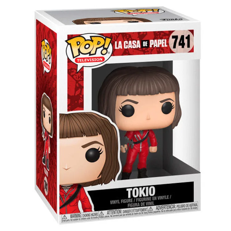خرید عروسک POP! - شخصیت Tokio از سریال La Casa de Papel