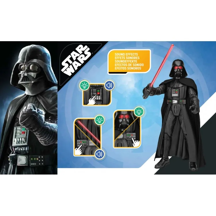 خرید اکشن فیگور دارث ویدر از سریال Obi-Wan Kenobi - کالکشن Galactic Action - طول 30 سانتی متر